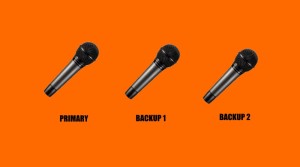 Redundant Microphones