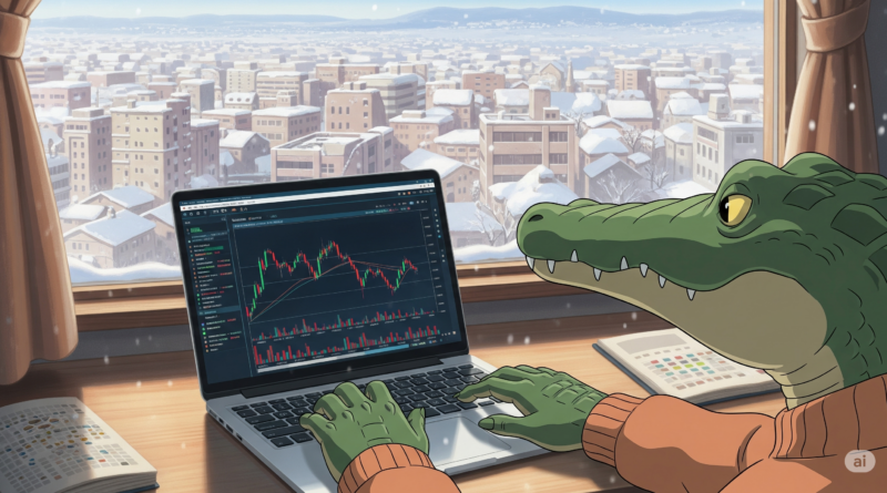 Alligator buying stock